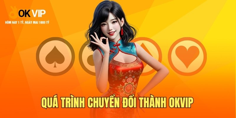 Quá trình chuyển đổi thành OKVIP
